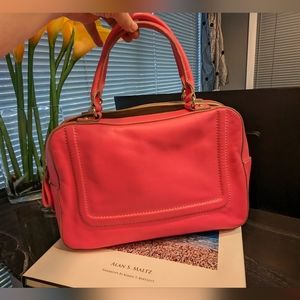Bubblegum pink Kate Spade leather handbag in good condition